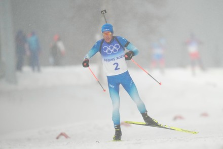 Baiba Bendika Latvia Biathlon Beijing 2022 Editorial Stock Photo ...