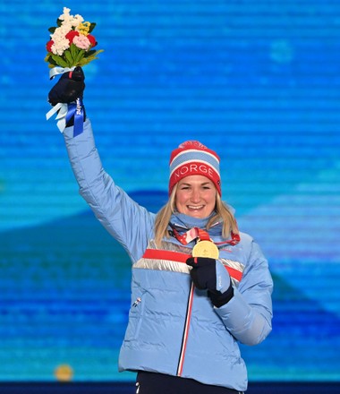 Gold Medalist Marte Olsbu Roeiseland Norway Editorial Stock Photo ...