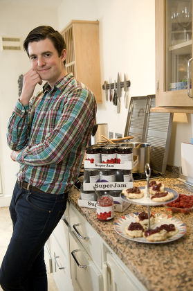 Fraser Doherty, founder of Superjam, at home in Stoke Newington, London, Britain - 11 Feb 2011