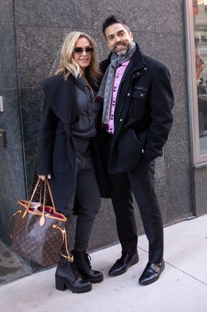 Tamra Judge out and about, New York, USA - 14 Feb 2022
