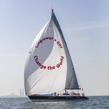Maiden Crew Sails Out Emblematic Spinnaker Editorial Stock Photo Stock Image Shutterstock