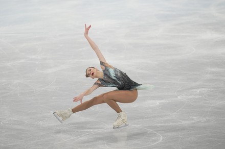 Viktoriia Safonova Belarus Figure Skating Beijing Editorial Stock Photo ...