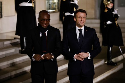 European and African Heads of State fighting against terrorism in Sahel in Paris, France - 16 Feb 2022