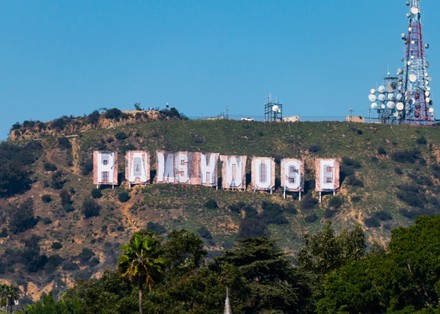 Hollywood sign changed to 'Rams House' after Super Bowl victory