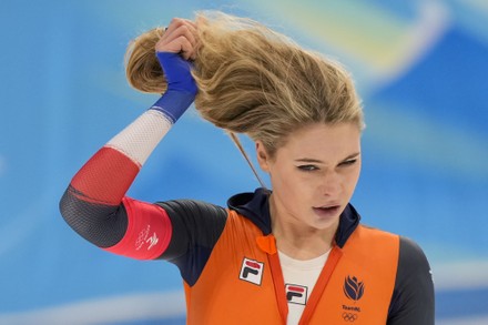 Jutta Leerdam Netherlands Reacts After Competing Editorial Stock Photo ...