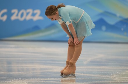 Ekaterina Kurakova Figure Skating Beijing 2022 Editorial Stock Photo ...