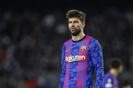 03 Gerard Pique Fc Barcelona During Editorial Stock Photo - Stock Image