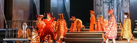 The English National Opera presents 'The Cunning Little Vixen', London Coliseum, UK - 16 Feb 2022