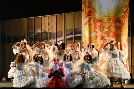 The English National Opera presents 'The Cunning Little Vixen', London Coliseum, UK - 16 Feb 2022