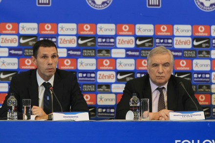 Uruguayan Augusto 'Gus' Poyet is the new head coach of the Greek national soccer team, Athens, Greece - 18 Feb 2022