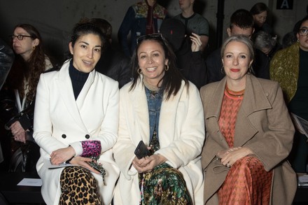S.S.Daley show, Front Row, Autumn Winter 2022, London Fashion Week, UK - 18 Feb 2022
