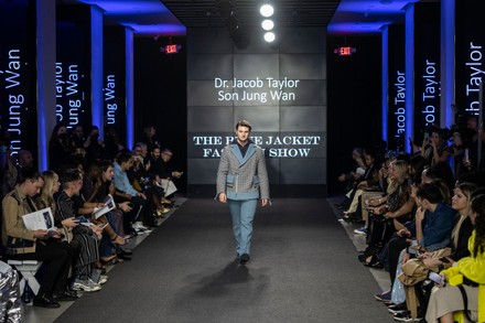 NY: The Blue Jacket Fashion Show, New York, United States - 17 Feb 2022