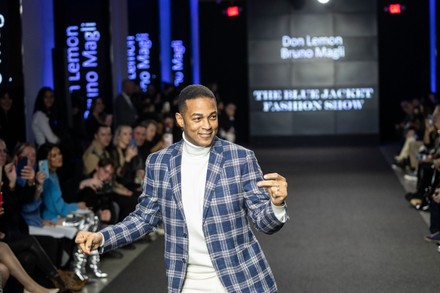 NY: The Blue Jacket Fashion Show, New York, United States - 17 Feb 2022
