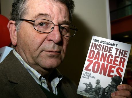 Paul Moorcraft promoting his book ' Inside The Danger Zones' at Waterstones, Guildford, Britain - 12 Feb 2011