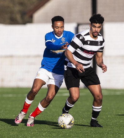 Rangers B Team Forward Juan Alegria Editorial Stock Photo - Stock Image ...