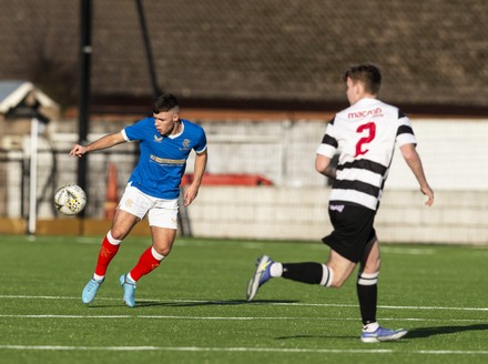 Rangers B Team Defender Johnly Yfeko Editorial Stock Photo - Stock ...