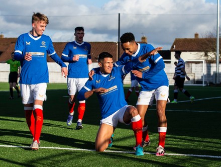 Rangers B Team Forward Juan Alegria Editorial Stock Photo - Stock Image ...