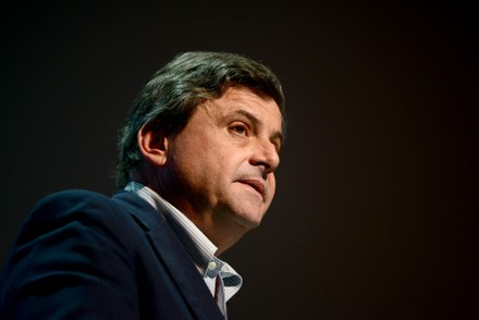 On the second day of 'L'Italia seriously', the first congress of 'Action', Carlo Calenda is officially proclaimed National Secretary of the party, Rome, Italy - 20 Feb 2022