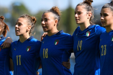 Referee Maria Rivet During Algarve Cup Editorial Stock Photo - Stock ...