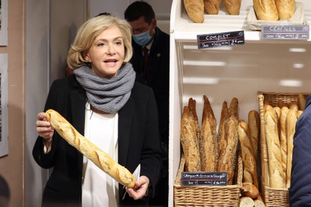 Valerie Pecresse visits the 'Boulangerie Roy', Nice, France - 18 Feb 2022