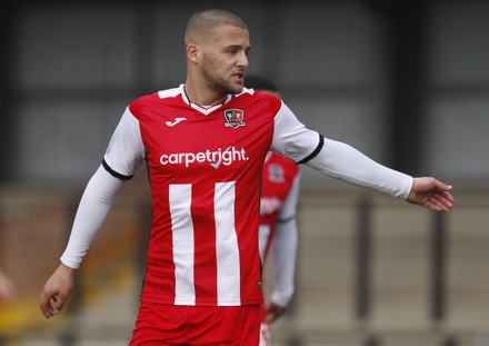 Exeter City Player Sonny Cox During Editorial Stock Photo - Stock Image ...