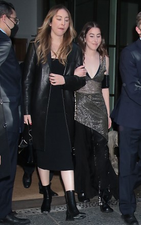 The Haim Sisters out and about, New York, USA - 21 Feb 2022