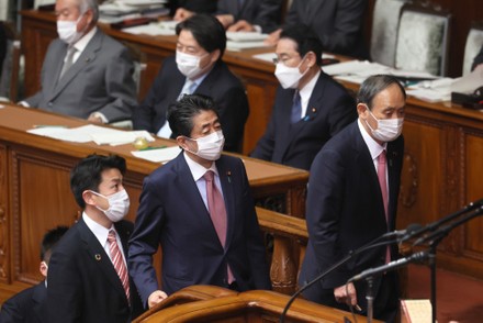 Japan's Lower House passes a record 107 trillion yen budget bill for fiscal 2022, Tokyo, Japan - 22 Feb 2022