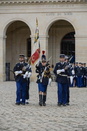 G. Darmanin tribute to Gendarmerie heroes, Paris, France - 16 Feb 2022