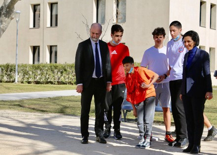 French Education, Youth and Sports Minister visit to Marseilles, France - 21 Feb 2022