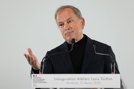 Inauguration of Two Louis Vuitton workshops, Vendome, France - 22 Feb 2022