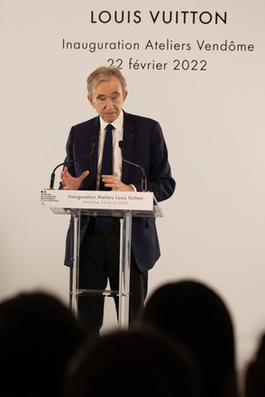 Bernard Arnault Ceo Lvmh Group His Editorial Stock Photo - Stock Image