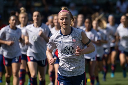 Women's Soccer USA vs New Zealand, Carson, USA - 22 Feb 2022