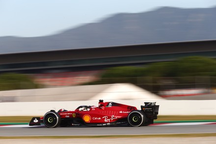 55 Carlos Sainz Scuderia Ferrari Editorial Stock Photo - Stock Image 