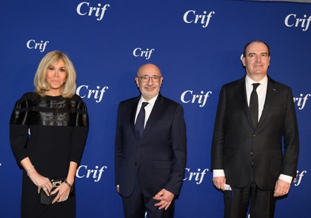 Dinner of the Council of French Jewish Institutions, Paris, France - 24 Feb 2022