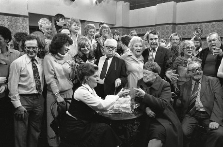 Photocall on the set of the British TV soap opera 'Coronation Street', as it celebrates it's 18th birthday, Granada Studios, Manchester, UK - 24 Nov 1978