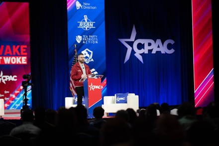 Kaelan Dorr During Cpac 2022 Day Editorial Stock Photo - Stock Image ...