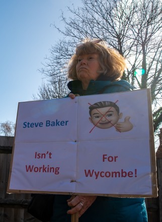 Steve Baker Watch Vigil, High Wycombe, Buckinghamshire, UK - 25 Feb 2022