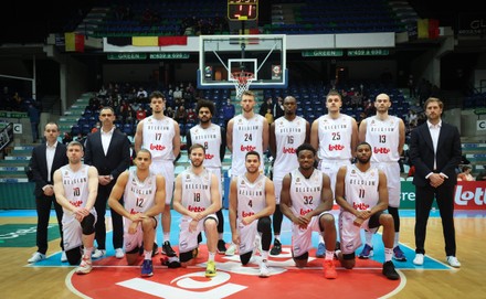 Basket Men World Cup 2023 Qualifier Group A Belgium Vs Latvia, Jemappes, Belgium - 25 Feb 2022