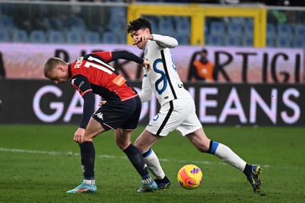 italian soccer Serie A match Genoa CFC vs Inter - FC Internazionale, Luigi Ferraris stadium, Genova, Italy - 25 Feb 2022