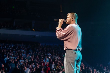 Imagine Dragons in concert at Fiserv Forum, Milwaukee, Wisconsin, USA - 25 Feb 2022