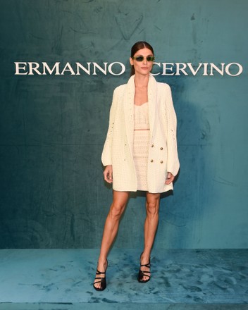 Ermanno Scervino show, Arrivals, Autumn Winter 2022, Milan Fashion Week, Italy - 26 Feb 2022