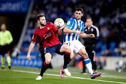 Jon Pacheco Real Sociedad Competes Ball Editorial Stock Photo - Stock ...