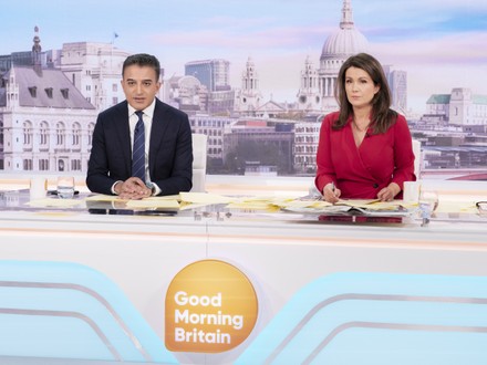 'Good Morning Britain' TV show, London, UK - 28 Feb 2022