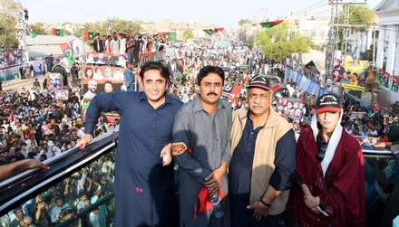 Pakistan People Party anti-government march in 
Larkana - 28 Feb 2022