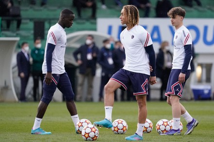 Djeidi Gassama Psg Warms Before Match Editorial Stock Photo  Stock