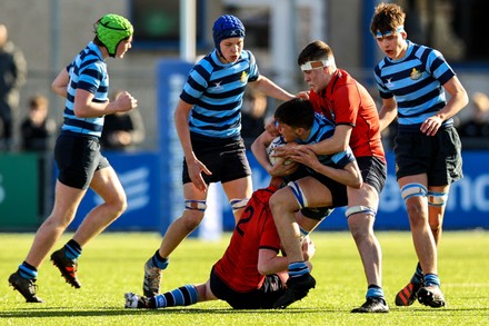 2022 Bank of Ireland Leinster Rugby Schools Junior Cup Round 1, Energia Park, Donnybrook, Dublin - 01 Mar 2022