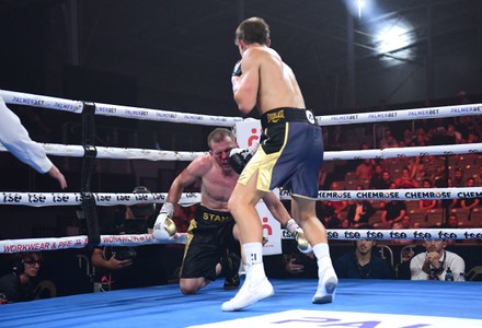 Nikita Tszyu R Knocks Out Aaron Editorial Stock Photo - Stock Image ...