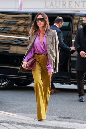 Victoria Beckham out and about, Autumn Winter 2022, Paris Fashion Week, France - 03 Mar 2022