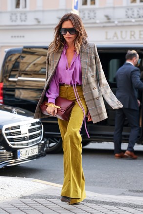 Victoria Beckham out and about, Autumn Winter 2022, Paris Fashion Week, France - 03 Mar 2022
