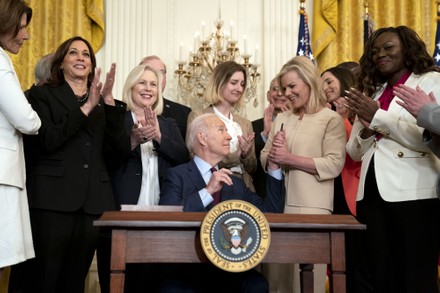 Joe Biden signs Sexual Harassment Bill, Washington, D.C, USA - 03 Mar 2022